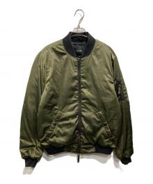 DUVETICA（デュベティカ）の古着「ボンバージャケット」｜オリーブ