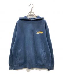 stussy（ステューシー）の古着「STUSSY TRIBE スカルロゴフーディ」｜ネイビー