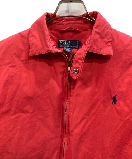 POLO RALPH LAUREN（ポロ・ラルフローレン）POLO RALPH LAUREN (ポロ・ラルフローレン) ダウンファブリック スイングトップ レッド サイズ:Sの古着・服飾アイテム