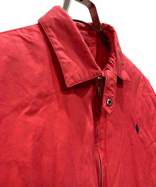 POLO RALPH LAUREN（ポロ・ラルフローレン）POLO RALPH LAUREN (ポロ・ラルフローレン) ダウンファブリック スイングトップ レッド サイズ:Sの古着・服飾アイテム