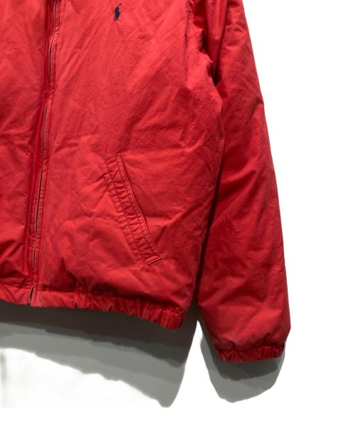 POLO RALPH LAUREN（ポロ・ラルフローレン）POLO RALPH LAUREN (ポロ・ラルフローレン) ダウンファブリック スイングトップ レッド サイズ:Sの古着・服飾アイテム