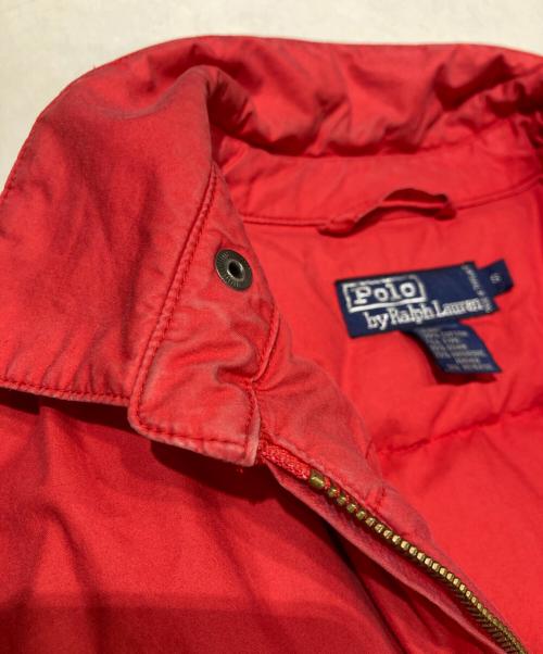 POLO RALPH LAUREN（ポロ・ラルフローレン）POLO RALPH LAUREN (ポロ・ラルフローレン) ダウンファブリック スイングトップ レッド サイズ:Sの古着・服飾アイテム