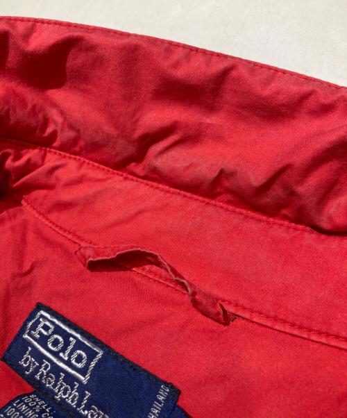 POLO RALPH LAUREN（ポロ・ラルフローレン）POLO RALPH LAUREN (ポロ・ラルフローレン) ダウンファブリック スイングトップ レッド サイズ:Sの古着・服飾アイテム