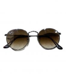 RAY-BAN（レイバン）の古着「ROUND FLAT LENSES」｜ブラウン