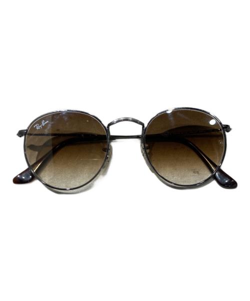 RAY-BAN（レイバン）RAY-BAN (レイバン) ROUND FLAT LENSES ブラウン サイズ:SIZE 50□21の古着・服飾アイテム