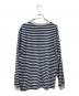 REEBOK (リーボック) everyone (エブリワン) Classic Border Long Sleeve Tee Shirt グレー×ネイビー サイズ:L：8000円
