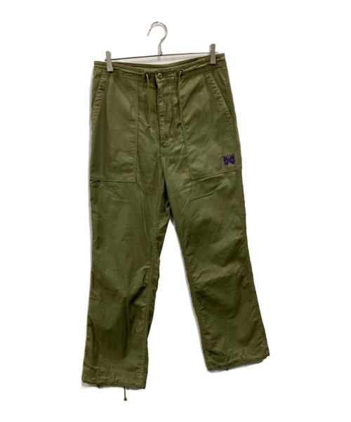 Needles（ニードルズ）Needles (ニードルズ) String Fatigue Pant - Back Sateen オリーブ サイズ:XSの古着・服飾アイテム