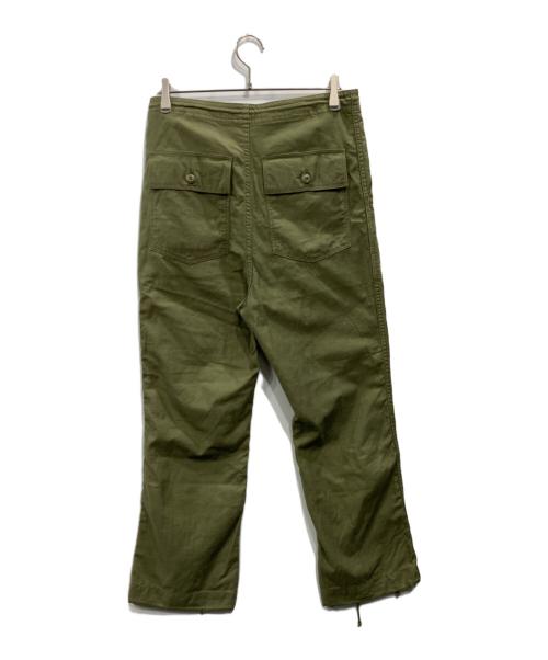 Needles（ニードルズ）Needles (ニードルズ) String Fatigue Pant - Back Sateen オリーブ サイズ:XSの古着・服飾アイテム