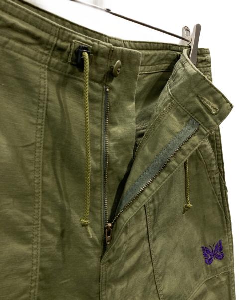 Needles（ニードルズ）Needles (ニードルズ) String Fatigue Pant - Back Sateen オリーブ サイズ:XSの古着・服飾アイテム