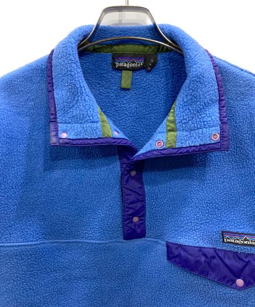 Patagonia（パタゴニア）Patagonia (パタゴニア) シンチラスナップTフリースジャケット ブルー サイズ:Sの古着・服飾アイテム