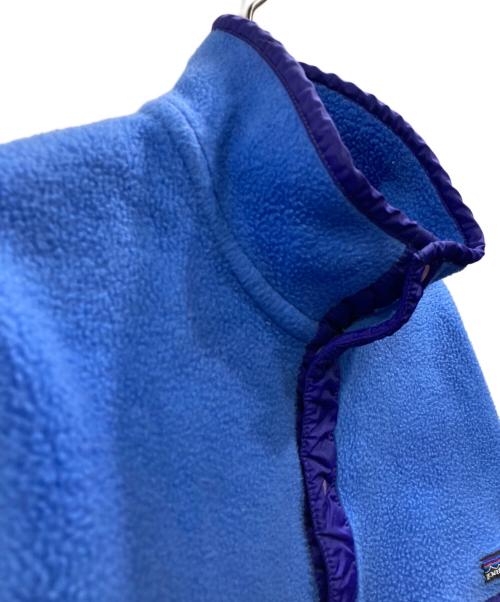 Patagonia（パタゴニア）Patagonia (パタゴニア) シンチラスナップTフリースジャケット ブルー サイズ:Sの古着・服飾アイテム