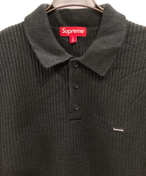 SUPREME（シュプリーム）Supreme (シュプリーム) 26FW SMALL BOX SWEATER POLO ブラック サイズ:XLの古着・服飾アイテム