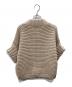 MaxMara (マックスマーラ) ヴァージンウール ショートスリーブカーディガン ベージュ サイズ:L：8000円