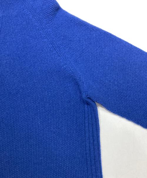 MAISON MONTAGUT（MAISON MONTAGUT）MAISON MONTAGUT (MAISON MONTAGUT) カシミヤシルクブレンドニットワンピース ブルー サイズ:Mの古着・服飾アイテム