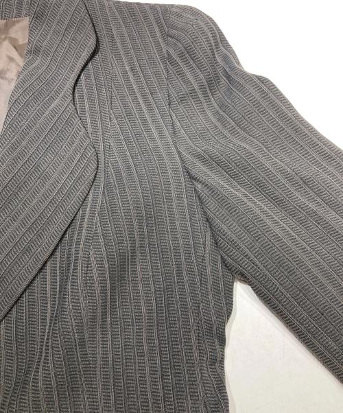 GIORGIO ARMANI（ジョルジオアルマーニ）GIORGIO ARMANI (ジョルジオアルマーニ) 変形ラペルジャケット グリーン サイズ:46の古着・服飾アイテム