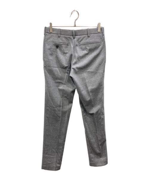TAKEO KIKUCHI（タケオキクチ）TAKEO KIKUCHI (タケオキクチ) サキソニータックパンツ グレー サイズ:2の古着・服飾アイテム
