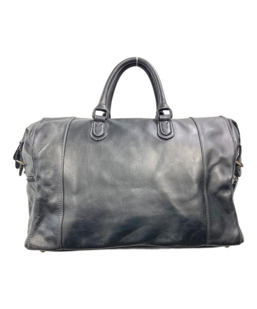 PORTER（ポーター）PORTER (ポーター) CERVINO 2WAY レザー ボストンバッグ ブラックの古着・服飾アイテム