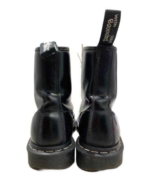 Dr.Martens（ドクターマーチン）Dr.Martens (ドクターマーチン) 1460 8ホールブーツ MONO ブラック×ホワイト サイズ:表記なしの古着・服飾アイテム