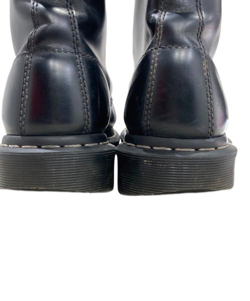 Dr.Martens（ドクターマーチン）Dr.Martens (ドクターマーチン) 1460 8ホールブーツ MONO ブラック×ホワイト サイズ:表記なしの古着・服飾アイテム