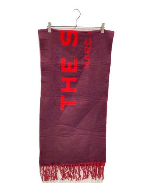 MARC JACOBS（マークジェイコブス）MARC JACOBS (マークジェイコブス) THE SCARF レッド×パープル サイズ:58-64 (O/S)の古着・服飾アイテム