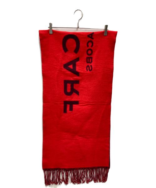 MARC JACOBS（マークジェイコブス）MARC JACOBS (マークジェイコブス) THE SCARF レッド×パープル サイズ:58-64 (O/S)の古着・服飾アイテム