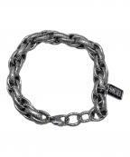 DIESELディーゼル）の古着「ブラックアゲート ブレスレット」
