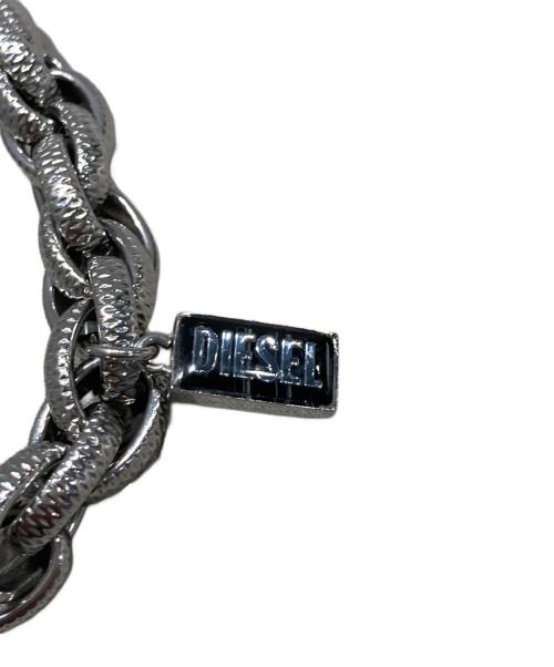 DIESEL（ディーゼル）DIESEL (ディーゼル) ブラックアゲート ブレスレットの古着・服飾アイテム