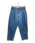 RAINMAKER（レインメーカー）の古着「SHIRRING TROUSERS」｜スカイブルー