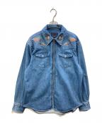 RAINMAKER×JAPAN DENIMレインメーカー×ジャパンデニム）の古着「WESTERN SHIRT JACKET」｜ブルー
