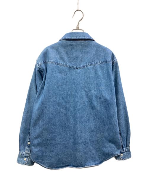 RAINMAKER（レインメーカー）RAINMAKER (レインメーカー) JAPAN DENIM (ジャパンデニム) WESTERN SHIRT JACKET ブルー サイズ:1の古着・服飾アイテム