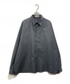 THE RERACSザ リラクス）の古着「PE SUPER LIGHT SPUN THE PERFECT SHIRT」｜グレー