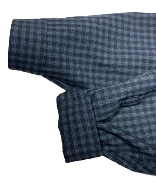 THE RERACS（ザ リラクス）THE RERACS (ザ リラクス) PE SUPER LIGHT SPUN THE PERFECT SHIRT グレー サイズ:48の古着・服飾アイテム