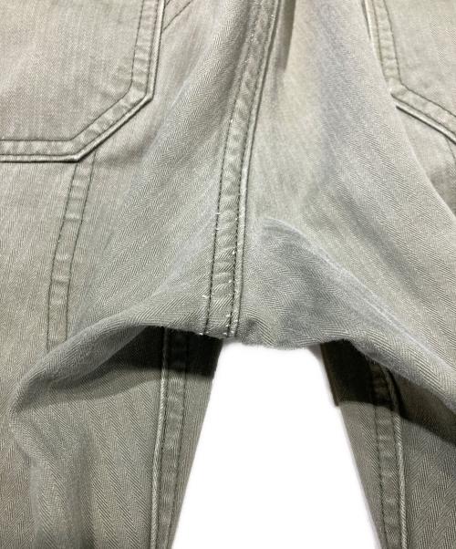 eYe COMME des GARCONS JUNYAWATANABE MAN（アイ コム デ ギャルソン ジュンヤ ワタナベ マン）eYe COMME des GARCONS JUNYAWATANABE MAN (アイ コム デ ギャルソン ジュンヤ ワタナベ マン) ヘリンボーンベイカーパンツ カーキ サイズ:SIZE XSの古着・服飾アイテム