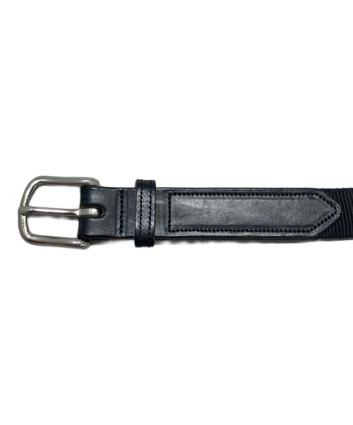 TORY LEATHER（トリーレザー）TORY LEATHER (トリーレザー) レザーベルト ブラック サイズ:32の古着・服飾アイテム