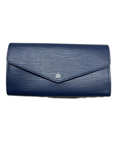 LOUIS VUITTON（ルイ ヴィトン）LOUIS VUITTON (ルイ ヴィトン) 長財布 ネイビーの古着・服飾アイテム