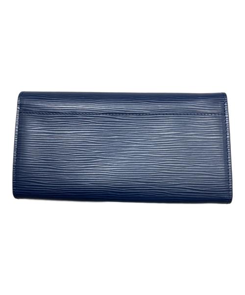 LOUIS VUITTON（ルイ ヴィトン）LOUIS VUITTON (ルイ ヴィトン) 長財布 ネイビーの古着・服飾アイテム