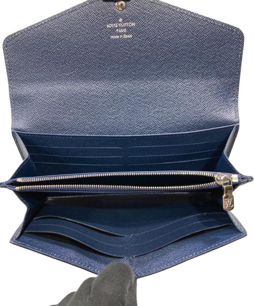 LOUIS VUITTON（ルイ ヴィトン）LOUIS VUITTON (ルイ ヴィトン) 長財布 ネイビーの古着・服飾アイテム