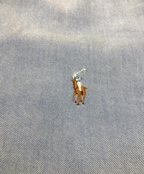 RALPH LAUREN（ラルフローレン）RALPH LAUREN (ラルフローレン) ボタンダウンシャツ ブルー サイズ:16 1/2-33 1/2の古着・服飾アイテム