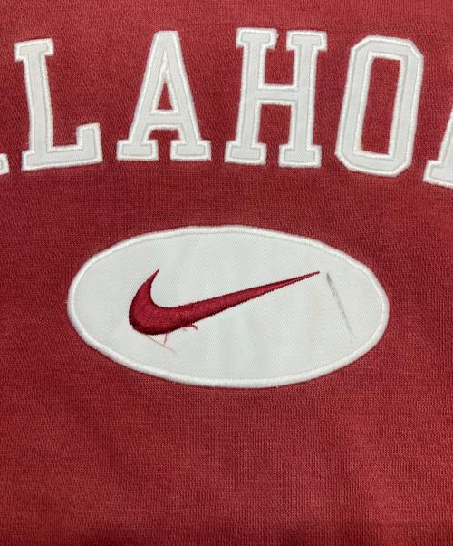 NIKE（ナイキ）NIKE (ナイキ) オールドクルーネックスウェット レッド サイズ:SIZE Mの古着・服飾アイテム