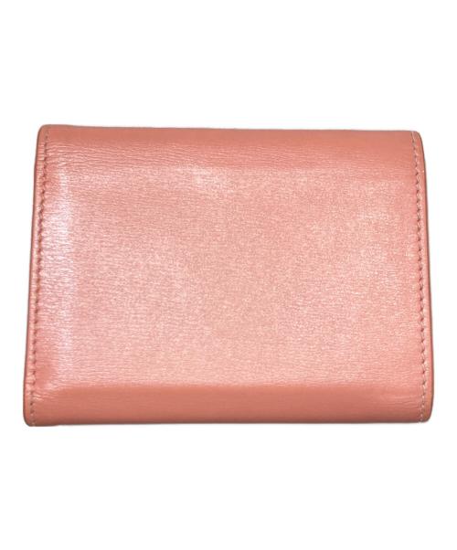 JIL SANDER（ジルサンダー）JIL SANDER (ジルサンダー) TINY WALLET ピンクの古着・服飾アイテム