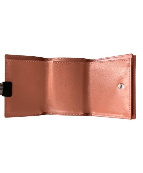 JIL SANDER（ジルサンダー）JIL SANDER (ジルサンダー) TINY WALLET ピンクの古着・服飾アイテム