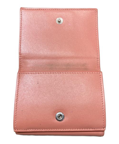 JIL SANDER（ジルサンダー）JIL SANDER (ジルサンダー) TINY WALLET ピンクの古着・服飾アイテム