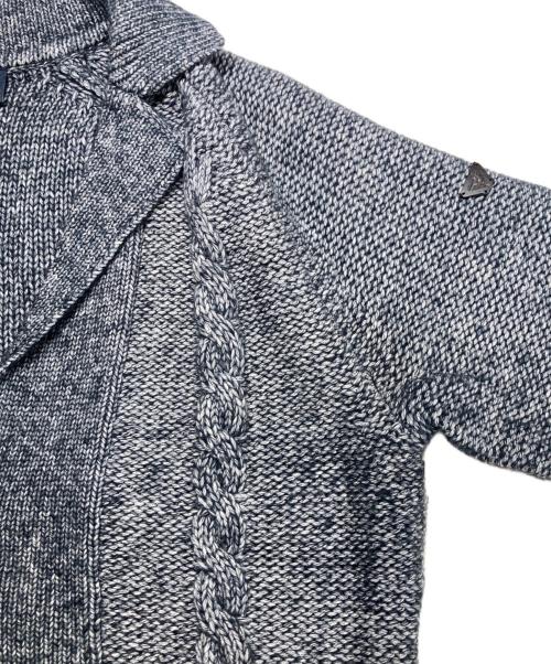 ARMANI JEANS（アルマーニジーンズ）ARMANI JEANS (アルマーニジーンズ) ニットカーディガン グレー サイズ:US Mの古着・服飾アイテム