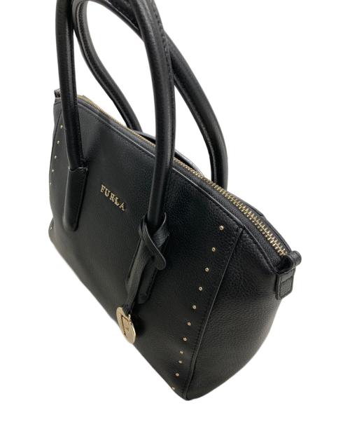 FURLA（フルラ）FURLA (フルラ) TESSA 2WAYバッグ ブラックの古着・服飾アイテム