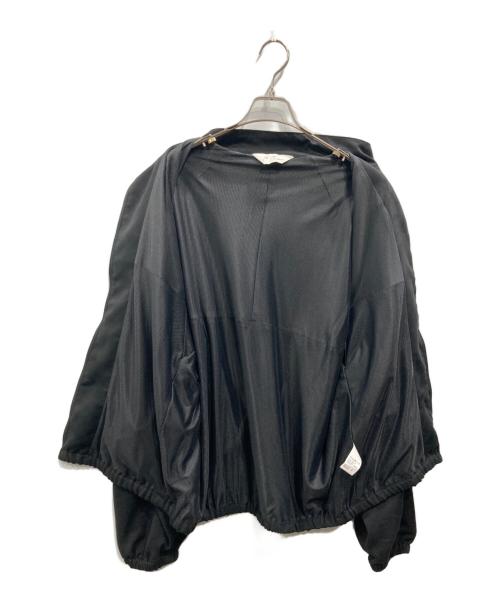 ANCELLM（アンセルム）ANCELLM (アンセルム) VEGAN SUEDE KIMONO BLOUSON（ヴィーガン・スエード・キモノ・ブルゾン） ブラック サイズ:SIZE 2の古着・服飾アイテム