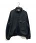 ANCELLM（アンセルム）の古着「VEGAN SUEDE KIMONO BLOUSON（ヴィーガン・スエード・キモノ・ブルゾン）」｜ブラック