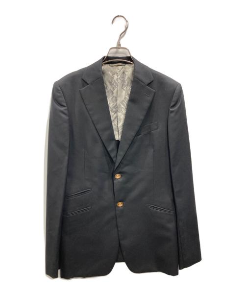 Vivienne Westwood man（ヴィヴィアン ウェストウッド マン）Vivienne Westwood man (ヴィヴィアン ウェストウッド マン) オーブボタン セットアップ ブラック サイズ:46の古着・服飾アイテム