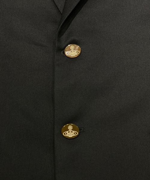 Vivienne Westwood man（ヴィヴィアン ウェストウッド マン）Vivienne Westwood man (ヴィヴィアン ウェストウッド マン) オーブボタン セットアップ ブラック サイズ:46の古着・服飾アイテム