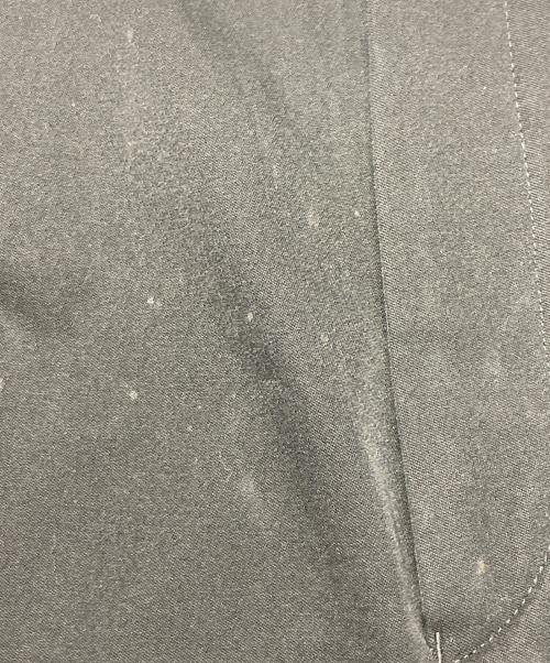 LITHIUM HOMME（リチウムオム・ファム）LITHIUM HOMME SUPER 120'S ULTRA-BLACK WOOL BALLOON TROUSERS（スーパー120ズ ウルトラブラック ウール バルーン トラウザース） ブラック サイズ:SIZE46の古着・服飾アイテム