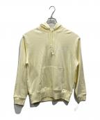 MAQWELマクウェル）の古着「ウォッシャブルAgfT HOODIE」｜イエロー